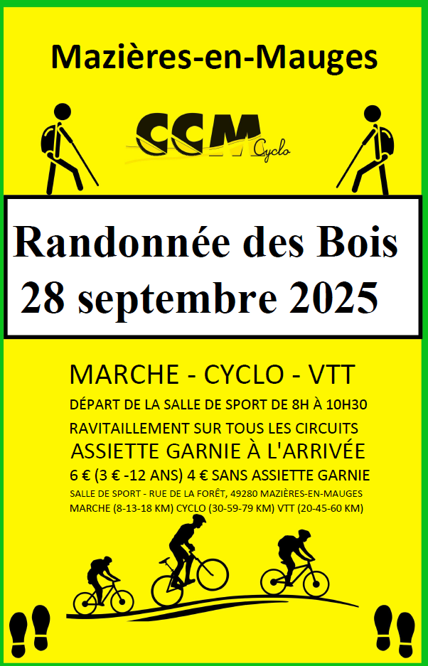 randonnée des bois 2025