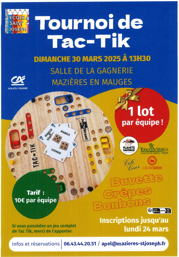 Tournoi de tac-tik 2025